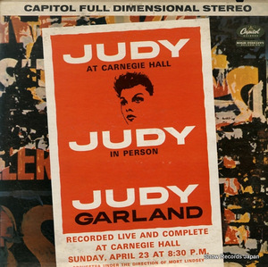 ジュディ・ガーランド judy at carnegie hall SWBO1569