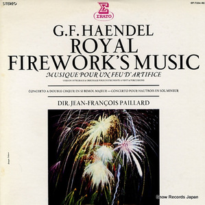ジャン＝フランソワ・パイヤール ヘンデル：王宮の花火の音楽 OP-7104-RE
