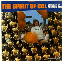 UNIVERSITY OF CALIFORNIA BAND the spirit of cal LPS1257_画像1