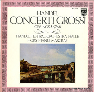 ホルスト・タヌー・マールグラフ ヘンデル：合奏協奏曲作品6（全曲その2） PC-1825
