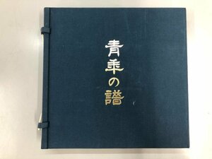 ★　【青年の譜 詩と贈言 聖教新聞社創価学会 池田大作】164-02307