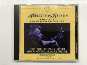 ★　【CD herbert von karajan カラヤン conducts orchestral favourites】143-02307