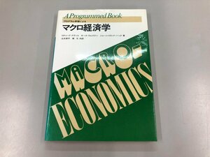 ★　【プログラム学習によるマクロ経済学 昭和58年】169-02307