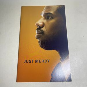 ●JUST MERCY 黒い司法 0%からの奇跡 映画パンフレット アメリカ映画 ブライアン・スティーブンソン エバ・アンスリー