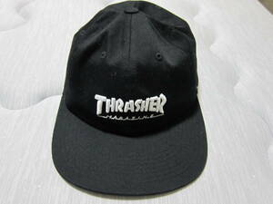 ●THRASHER（スラッシャー）　メンズキャップ　カラー：ブラック　★美品★