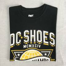 DC SHOES ディーシーシューズ Tシャツ 黒 ブラック Sサイズ 半袖 スケボー スケーター_画像1