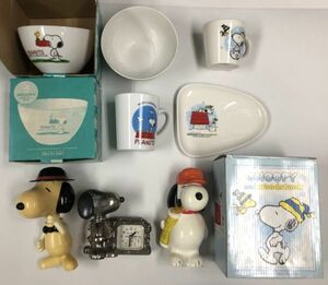  Snoopy товары кружка миска часы игрушка копилка комплект 