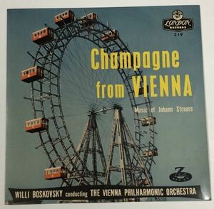 ヨハンシュトラウス ウィーンのシャンパン EPレコード