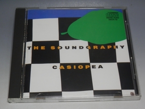 □ CASIOPEA カシオペア THE SOUNDGRAPHY ザ・サウンドグラフィー CD 38XA-12 CSR刻印/*ブックレットよごれあり