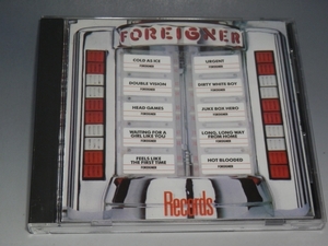 □ FOREIGNER フォリナー RECORDS ベスト・オブ・フォリナー 国内盤CD 18P2-2735
