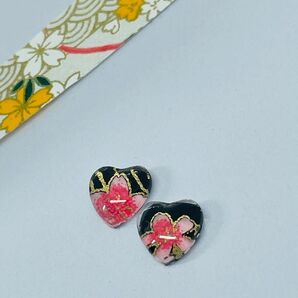 ピアス ノンホールピアス 和柄 桜 浴衣 着物