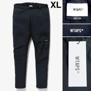 新品 2022AW WTAPS ダブルタップス Bend Trousers Poly Twill Sign ベンド トラウザー ポリ ツイル サイン 222GWDT-PTM02 黒 パンツ XL 04