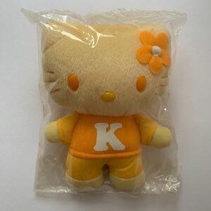 ハローキティ（黄色）ぬいぐるみ（非売品／未開封）