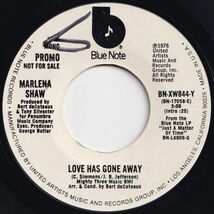 Marlena Shaw Love Has Gone Away (Mono) / (Stereo) Blue Note US BN-XW844-Y 202958 SOUL DISCO ソウル ディスコ レコード 7インチ 45_画像1