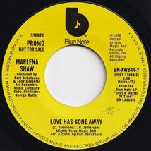Marlena Shaw Love Has Gone Away (Mono) / (Stereo) Blue Note US BN-XW844-Y 202958 SOUL DISCO ソウル ディスコ レコード 7インチ 45_画像2