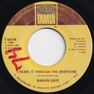 Marvin Gaye I Heard It Through The Grapevine / You're What's Happening Tamla US T 54176 203138 SOUL ソウル レコード 7インチ 45