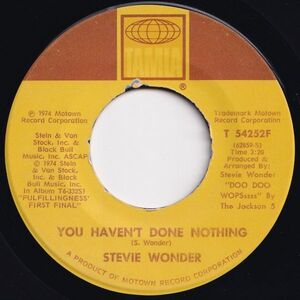 Stevie Wonder You Haven't Done Nothin' / Big Brother Tamla US T 54252F 203252 SOUL ソウル レコード 7インチ 45