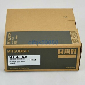 新品◆税込 東京発 代引可◆MITSUBISHI/ 三菱　MR-J2-60A ACサーボアンプ シーケンサ PLC【６ヶ月保証】