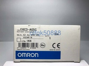 新品◆税込 東京発 代引可◆ OMRON/オムロン ロータリーエンコーダ　E6C3-AG5C　1024P/R　2M【６ヶ月保証】