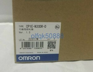 新品◆税込 東京発 代引可◆オムロンOMRON CP1E-N30DR-D　CPUユニット【６ヶ月保証】