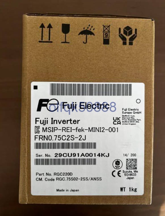 新品【東京発☆代引可】富士電機 インバーター FRN0.2C2S-2J【６ヶ月