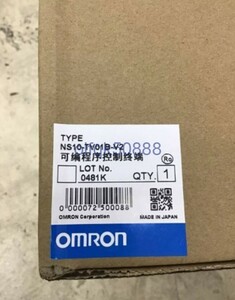 新品◆税込 東京発 代引可◆ OMRON オムロン プログラマブル ターミナル 　NS10-TV01B-V2　【６ヶ月保証】