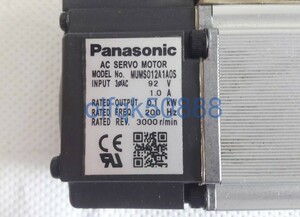 新品◆税込 東京発 代引可◆ Panasonic サーボモーター MUMS012A1A0S 【６ヶ月保証】