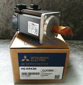 新品◆税込 東京発 代引可◆三菱電機 AC サーボモータ HG-KR43K 【６ヶ月保証】