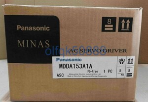 新品◆税込 東京発 代引可◆ Panasonic サーボドライバー MDDA153A1A 【６ヶ月保証】