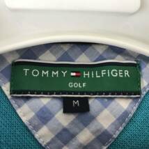 TOMMY HILFIGER GOLF トミーヒルフィガー ゴルフ レディース 半袖ポロシャツ ワッペン付き 良品 size M_画像6