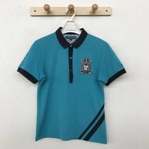 TOMMY HILFIGER GOLF トミーヒルフィガー ゴルフ レディース 半袖ポロシャツ ワッペン付き 良品 size M