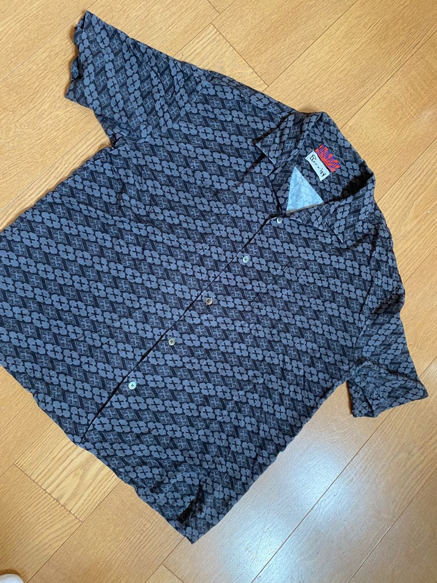 舐達麻 GAKKIN×BUDSPOOL 花罰×麻PATTERN シャツ 舐達磨|PayPayフリマ