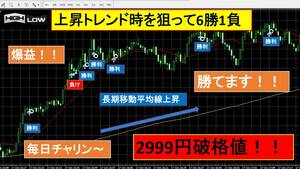 バイナリーオプション　ハイローオーストラリア　MT4　サインツール　無裁量　投資　FX　勝率80％可! よしむね131