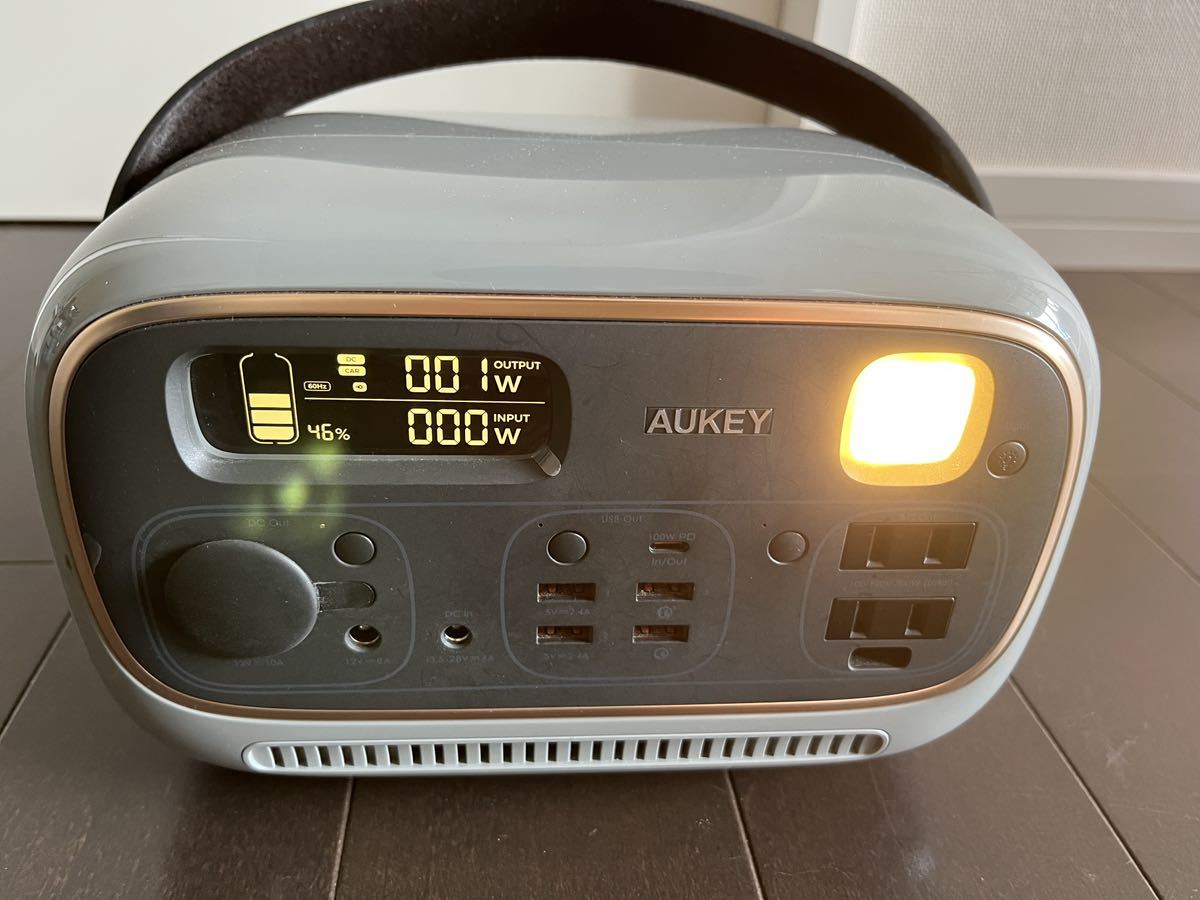 7/15まで出品】AUKEY POWER STUDIO 300 ポータブル電源-