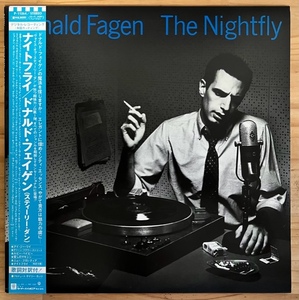 LP■ROCK//AOR/DONALD FAGEN/THE NIGHTFLY/WARNER P-11264/国内82年ORIG US CUTTING HANDWRITING/手書 MATRIX MASTERSOUND刻印 OBI/帯 美品