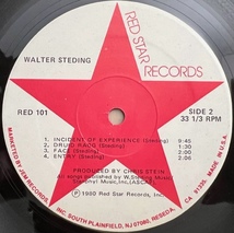 LP■実験音楽/WALTER STEDING/S.T./RED STAR 101/US PRESS 80年ORIG 原盤 準美/ウォルター・ステディング/VIOLIN/ROBERT FRIPP/ANDY WARHOL_画像4