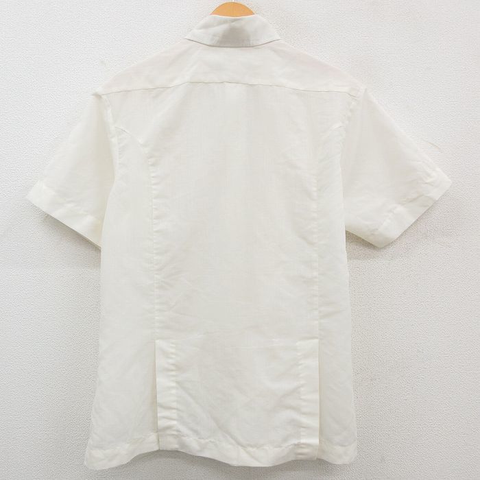 M/古着 半袖 ビンテージ キューバ シャツ メンズ 70s 刺繍 白 | JChere