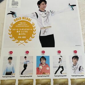 羽生結弦、宇野昌磨2018オリンピック限定記念シート