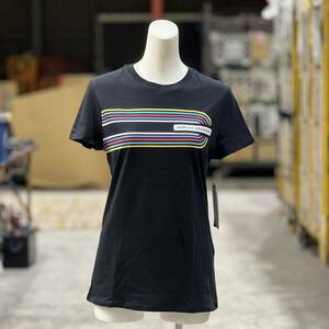 ☆展示品 ハーレーダビッドソン AMFタンクグラフィック Tシャツ ブラック レディースSサイズ (96362-20VW)