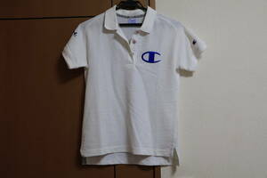  Champion polo-shirt lady's M size white 