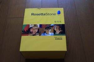 ロゼッタストーン Rosetta Stone 韓国語 Level 1,2,&3