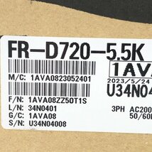 FR-D720-5.5K インバータ 三菱電機 【未開封】 ■K0036583_画像5