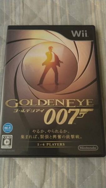 【ほぼ未使用】Wii用ソフト ゴールデンアイ007