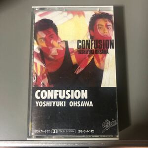 大沢誉志幸　CONFUSION 国内盤カセットテープ▲