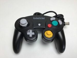 美品　ゲームキューブコントローラー　ブラック　後期型　純正品　清掃　動作確認済み　任天堂　H9091　2200