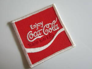 ビンテージ コカ・コーラ Coca Cola Trade malk 飲み物 企業 小 ワッペン/自動車 バイク F1 スポンサー レーシング 199
