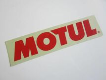 MOTUL モチュール ロゴ ステッカー/当時物 自動車 バイク デカール オートバイ レーシング ビンテージ F1 S51_画像1