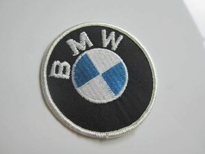 BMW ドイツ 外車 ロゴ ワッペン/刺繍 エンブレム 自動車 オートバイ バイク 整備 作業着 カスタム ビンテージ 135