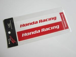 HONDA Racing ホンダ レーシング バイク オートバイ ステッカー/当時物 自動車 デカール S53