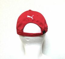 PUMA Ferrari キャップ Youth ストラップバック 赤 プーマ フェラーリ 53-58cm 美品 帽子 キッズ_画像3